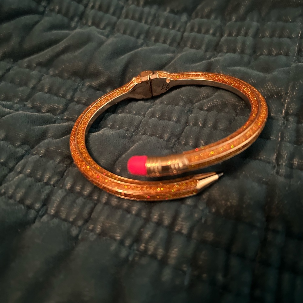 Sparkling Betsey Johnson Pencil ✏️ Bracelet